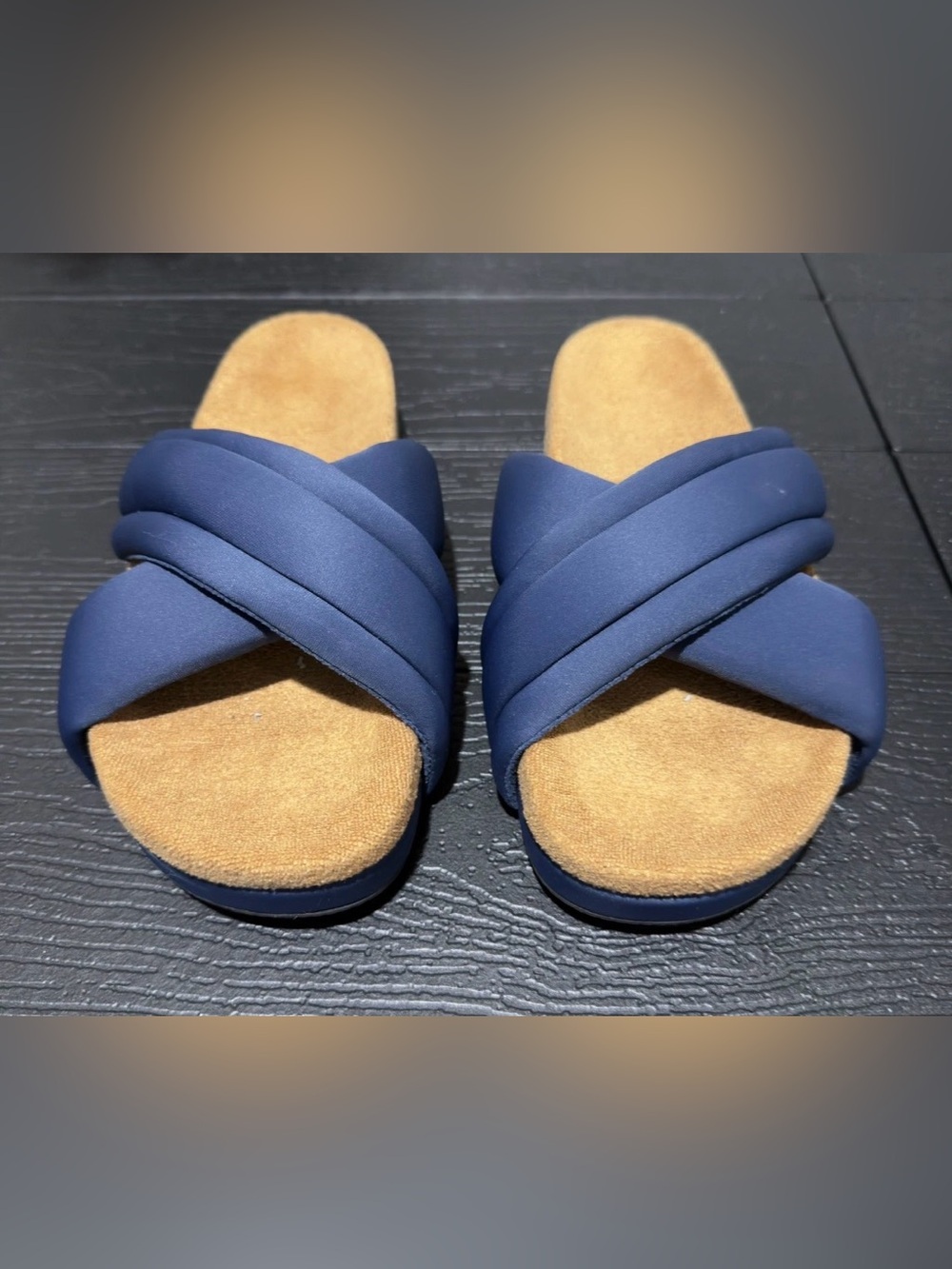 Commbi The Huggy Slide Sandals Comfort Slip-On Lightweight Casual Slide Sz 7